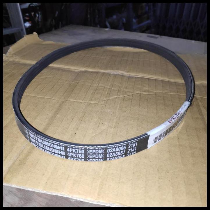 DISKON MITSUBOSHI FAN BELT 4PK760 EPDM TALI KIPAS FANBELT 4PK 760 ATOZ 