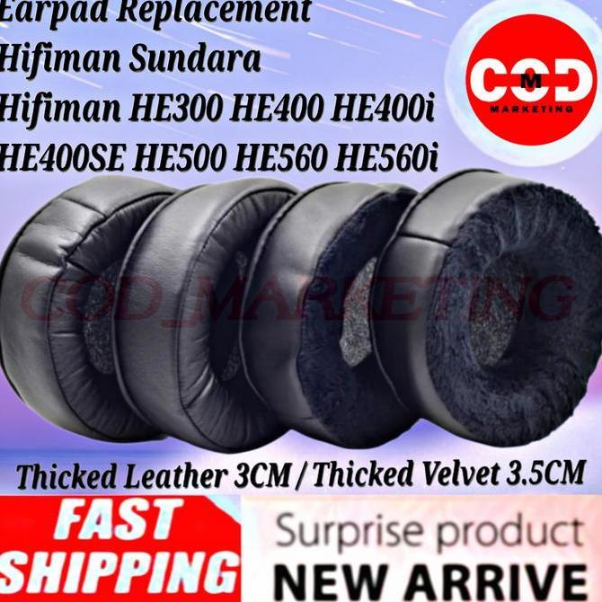 DI166 >> Earcup Earpad Cushion Hifiman HE400SE HE400i HE400S HE400 SE Sundara