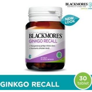 BLACKMORES GINKO RECALL