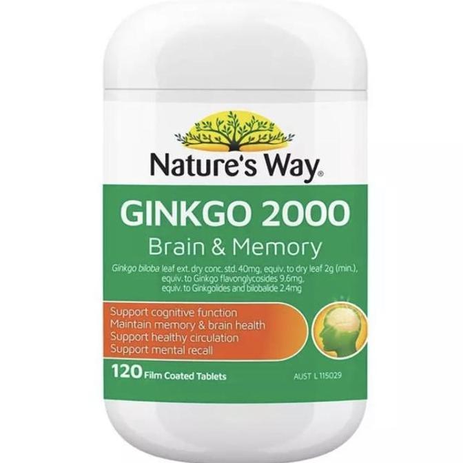 Nature's Way Ginkgo Biloba 2000 120 tablet