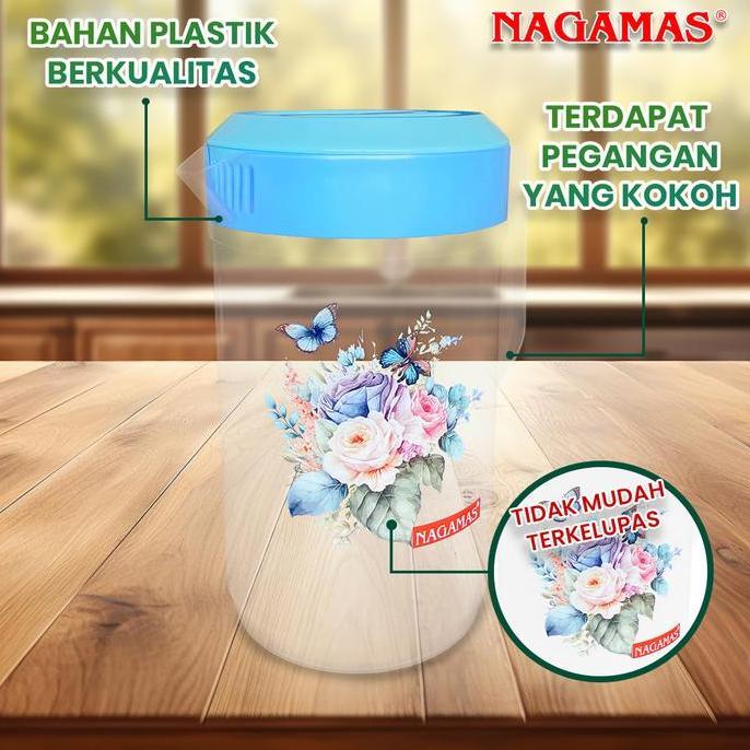 NAGAMAS Teko Plastik Air Minum 4.1 Liter (TERBAIK) (TERBARU) (TERMURAH)