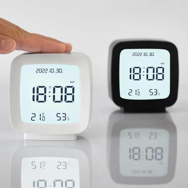 Jd2286 Jam Meja Dital Fitur Kalender Suhu Kelembapan Ruang Jam Meja Alarm Snooze Desn Mewah Dan Unik