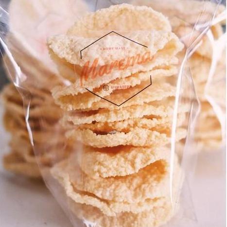 60Kelao - Keripik Gendar Marema 125G (Matang) - Kerupuk Nasi
