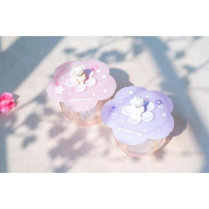 Thebest- Starbucks Bearista Cup Lid, Tutup gelas e Starbucks