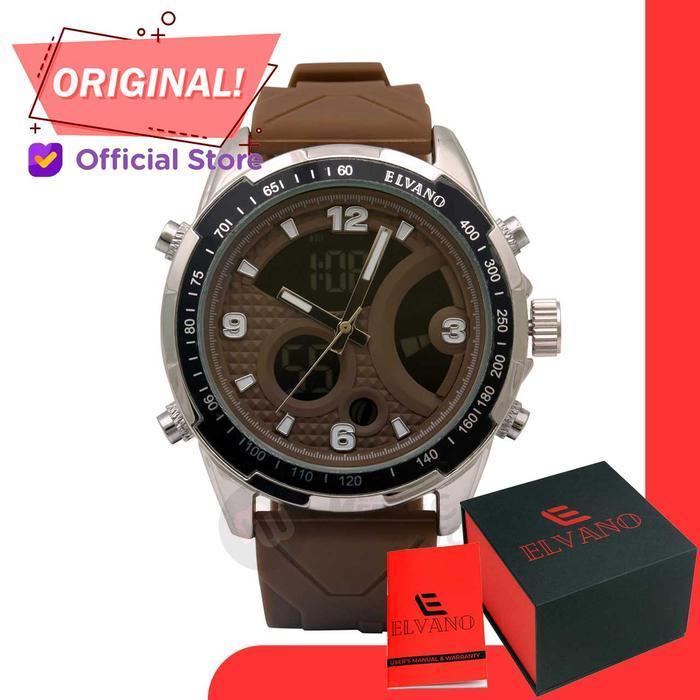 Jam Tangan Elvano 2111MC7-2BR Original