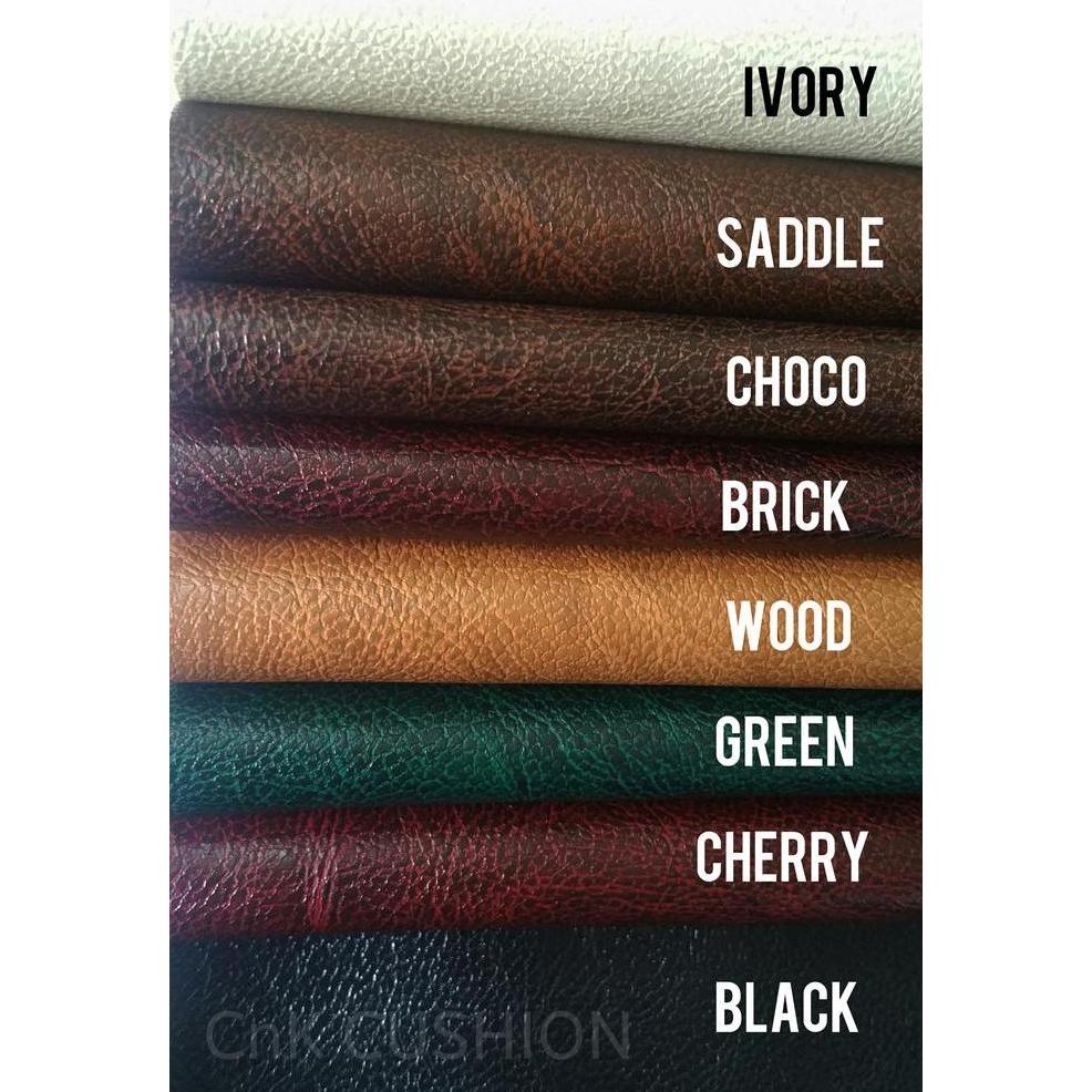 KAIN / OSKAR SOFA SINTETIS TEBAL LENTUR MOTIF KULIT - SOPHILIA