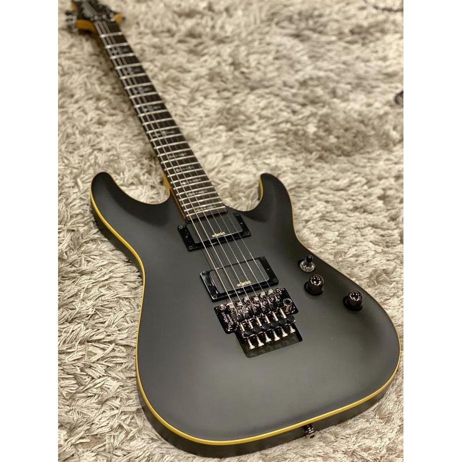 Murah Schecter Demon-6 FR ABSN in Antique Black Satin Non COD