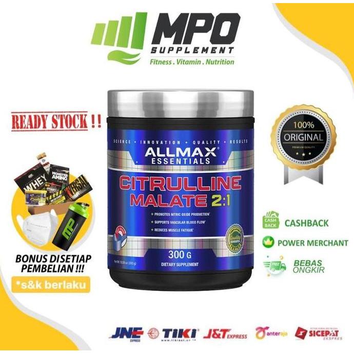 Allmax Citrulline Malate 2:1 (300gr) Muscular Endurance Enhancer