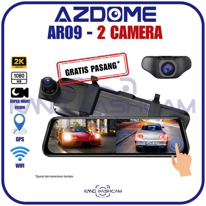 Azdome AR09 Dashcam Wifi ADAS Dash Camera Mobil Spion Kamera Mundur [terbaik]