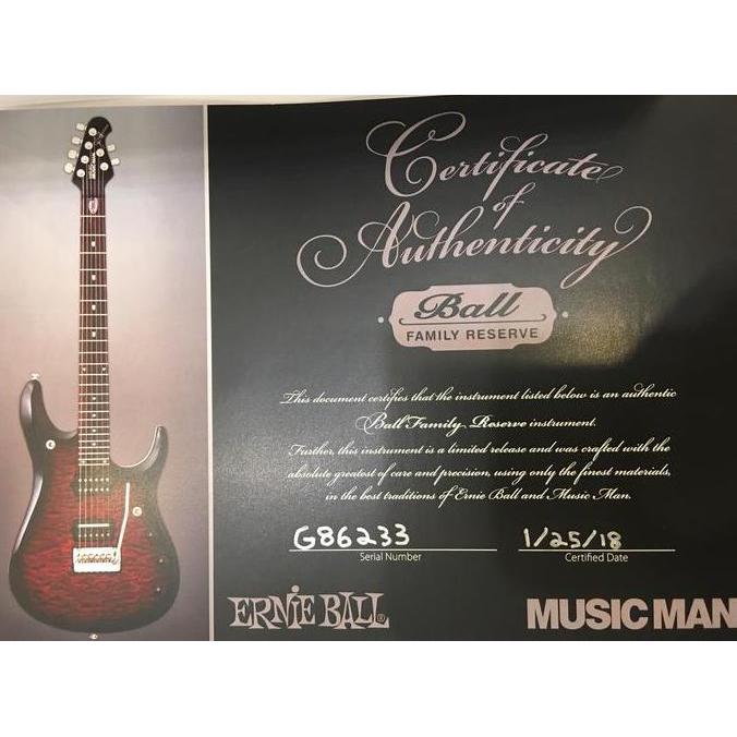 Murah Musicman certificate authenticity Signed JP original Non COD