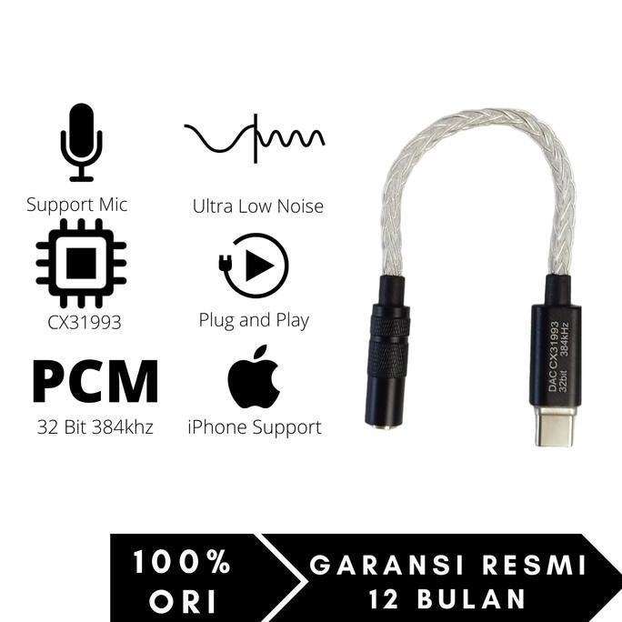 Trikikal- J3 Labs Eline Usb Audio Dongle Cx31993 32 Bit 384 Khz Ultra Low Noise