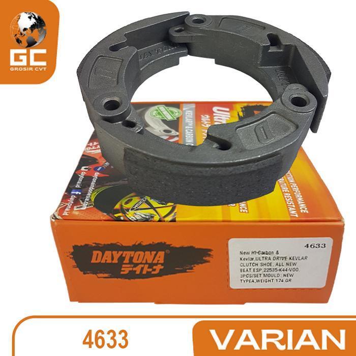 Daytona Kampas Ganda Kopling Honda Beat Scoopy New 2021 Vario 110 Pop Fi Esp K44 K2F Karbon Kevlar 4