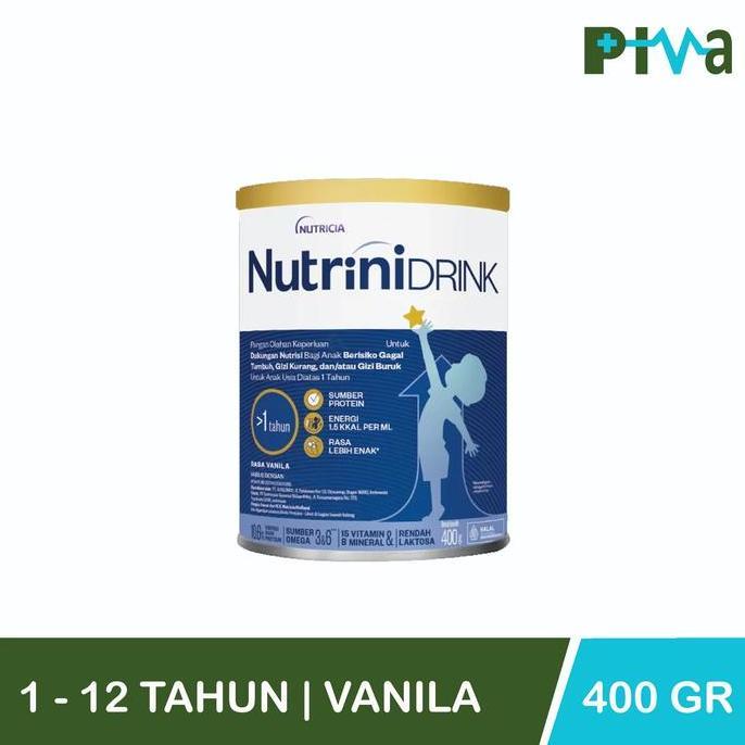 Mosquebarbara - Nutrinidrink Powder 400G Susu Kaleng Bubuk Formula Pertumbuhan