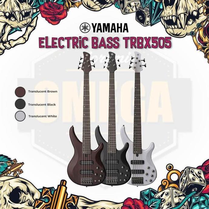 Murah Yamaha Bass Gitar Elektrik TRBX505 / TRBX 505 / TRBX-505 Non COD