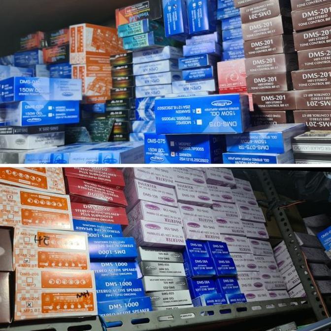 Murah super galaxy dms la3600 2 ic stereo super gigabass bass platinum galaxi loudness la 3600 penam