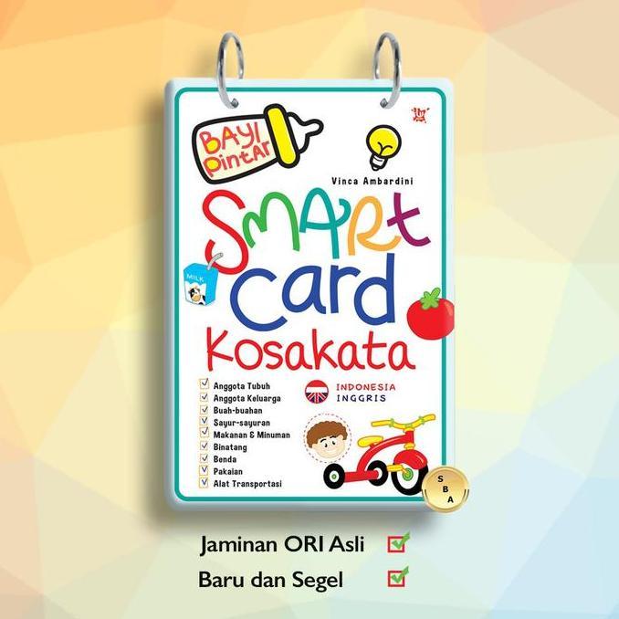 Thebest- Smart Card Kosa Kata Bayi Pintar Vinca Ambar Dini Wahyu Media