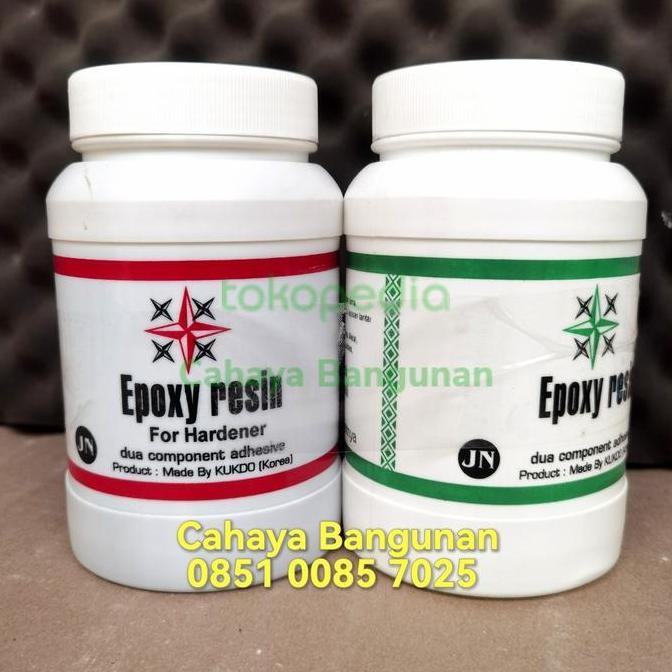 Qnqx- Lem Epoxy Resin Poxy Sk 2 Dua Komponen Perekat Beton Batu Keramik Besi