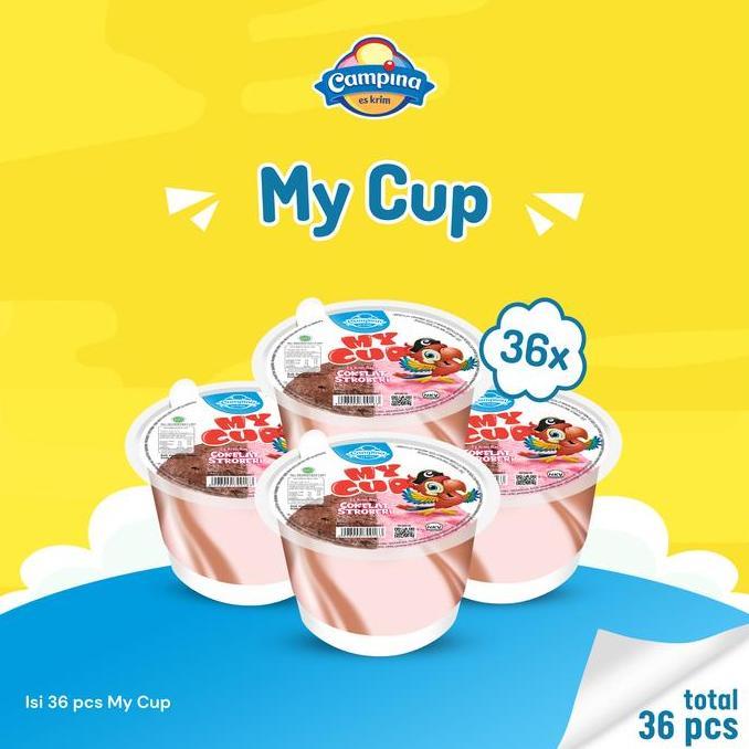 Campina Ice Cream My Cup - Es Krim
