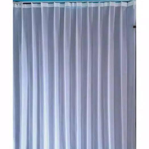 Lengkap- Vitras Plisket Gorden Ukuran 100X200 200X200 150X200 Motif Bunga