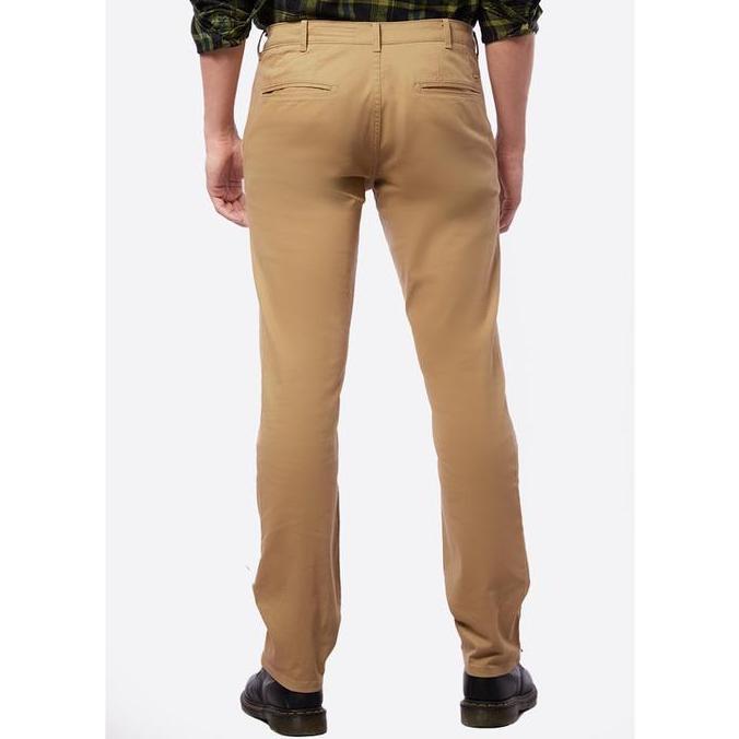 Sale Wrangler Long Pants Slim Chino 02A23 Khaki