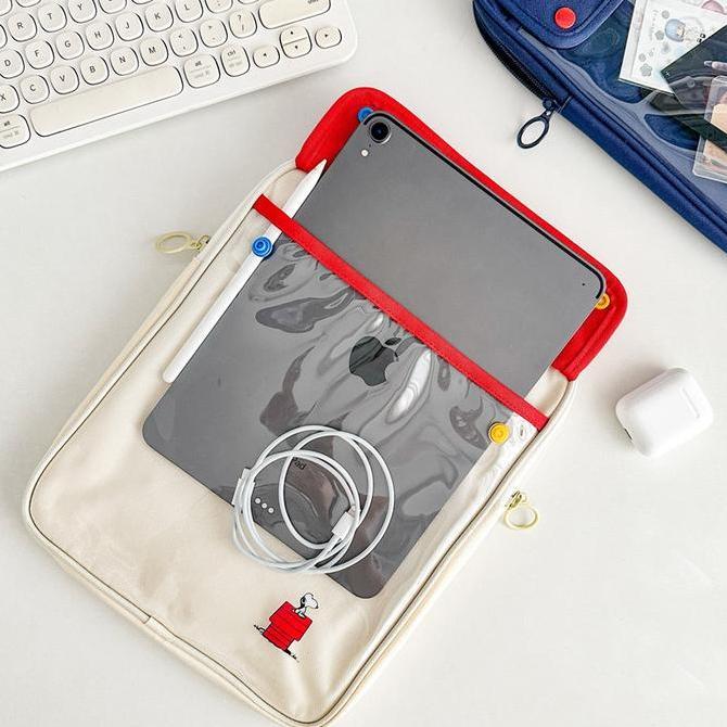 Sleeve Tablet Laptop Ipad Mini Pro Air 12 3 4 5 6 7 8 9 10 11 Tas Pouch Transparan Pvc Mika Karakter