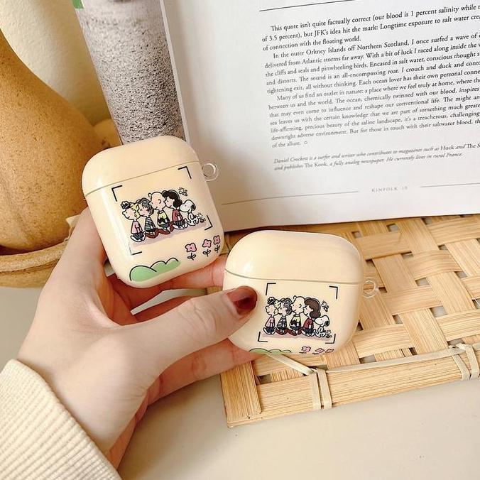 Casing Soft case tpu Motif Charlie / Snoopy Untuk airpods 3 pro / (TERBAIK) (TERBARU) (TERMURAH)