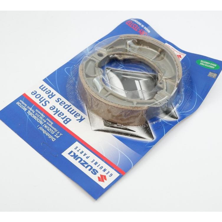 Kampas Rem Belakang Tromol Suzuki Thunder 125 Ori / Kampas Tromol Belakang Spin 125 Original premium
