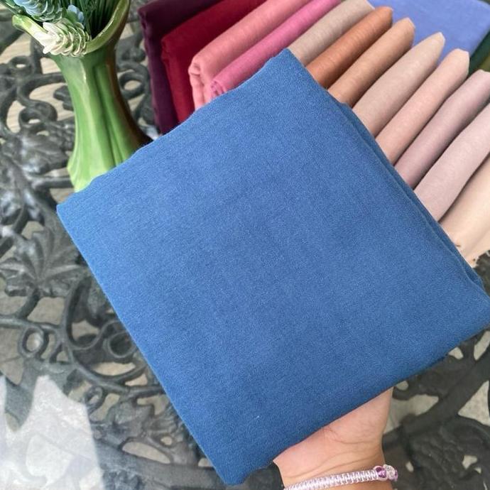 Dieocrd- 20Pcs Hijab Paris Jadul Non Label [Only 285K] / Paket Usaha Paris Jadul White Label 20Pcs K