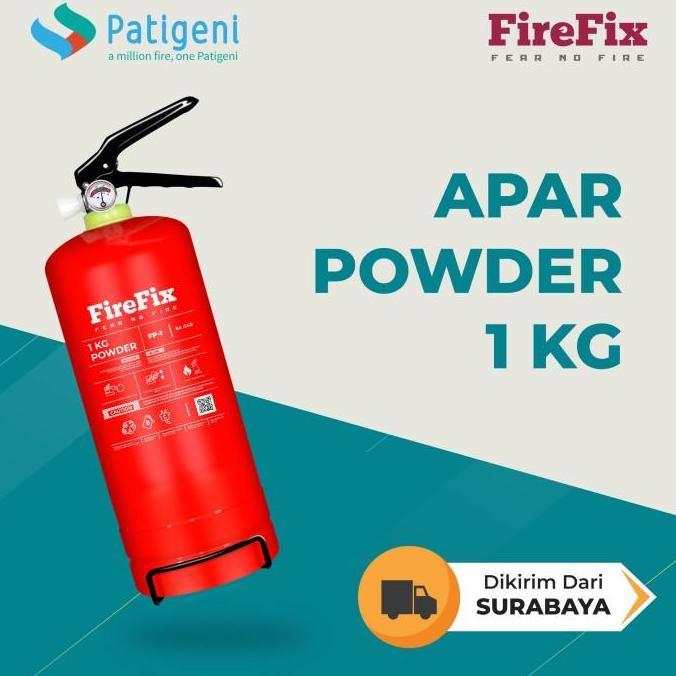 (Allthebest) Tabung Alat Pemadam Api Ringan APAR Kebakaran Mobil 1 kg Powder