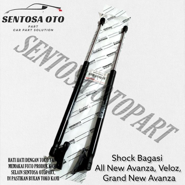 Shock Bagasi Hidrolik Grand New Avanza 2016 2017 2018 2019 Pintu Belakang 1Set Original 68950-B0020