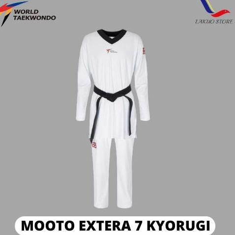 MOOTO EXTERA 7 Kyorugi Uniform Dobok / DOBOK TAEKWONDO Terlaris