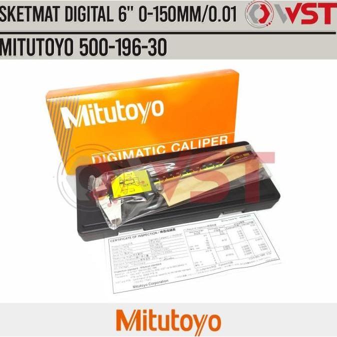 (Allthebest) Mitutoyo Sketmat Digital / Digital Caliper 6"/ 0.01mm