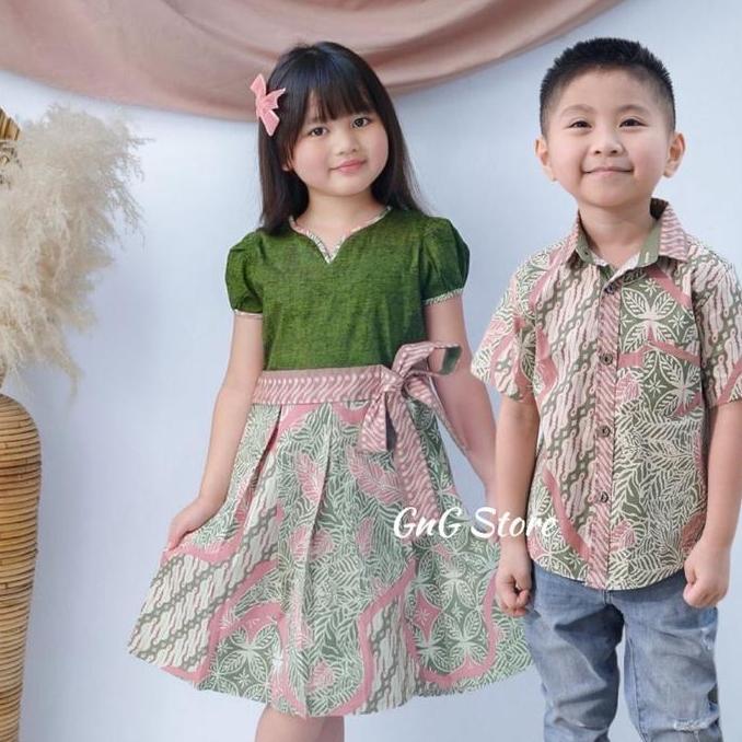 Batik Anak UBI/ Seragam Batik Anak/ Batik Sekolah Terlaris