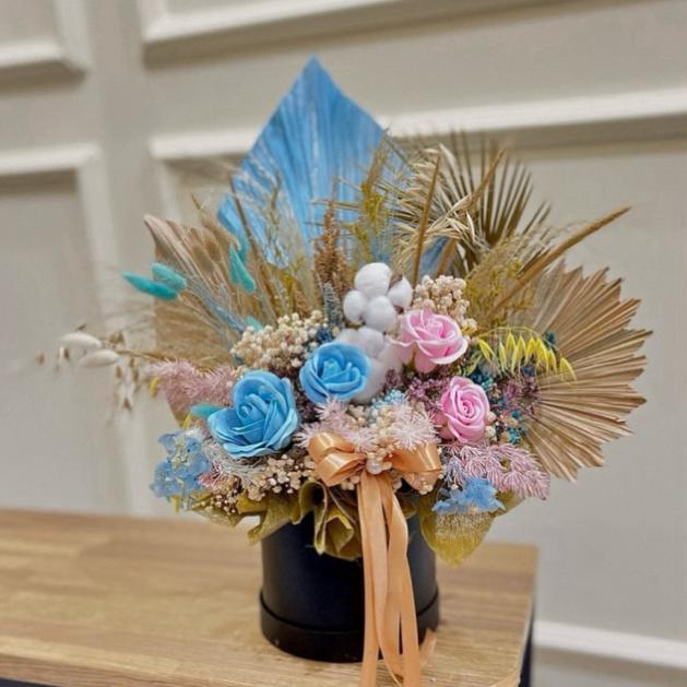 Bloombox Bloom Box Dried Flower / Bloombox Bloom Box Bunga Kering / Bloombox Bloom Box Dried Flower 