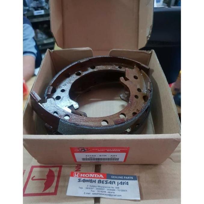 Parking Brake Shoe - Kampas Kanvas Rem Tangan Tromol Belakang Honda Crv Cr-V Rm Gen 4 2013 2014 2015