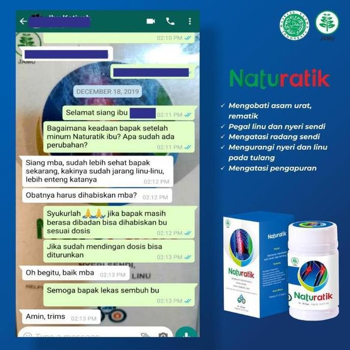 Vitbig- Naturatik Obat Asam Urat Nyeri Sendi Original Herbal Asli Mujarab