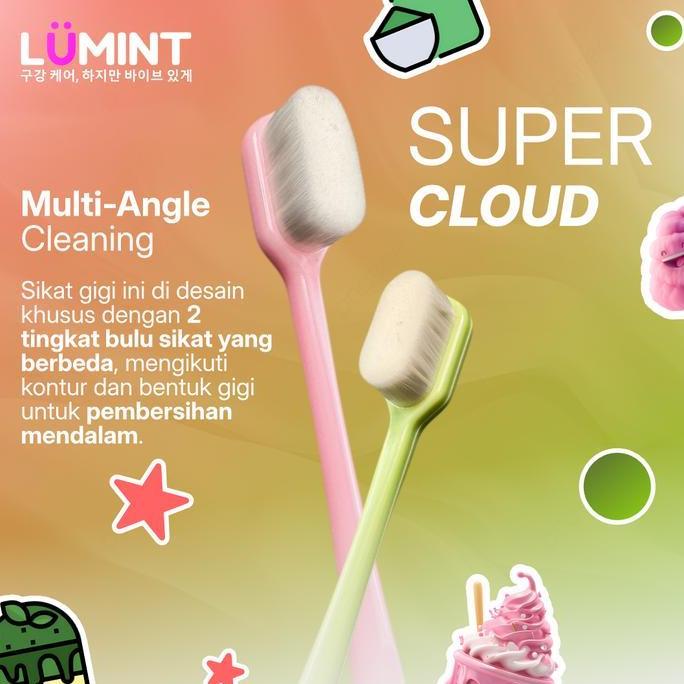 Whtting- [Robloxian Special Bundle] - Buy 1 Get 1 Free Lumint Super Cloud Toothbrush Sikat Gigi Bulu