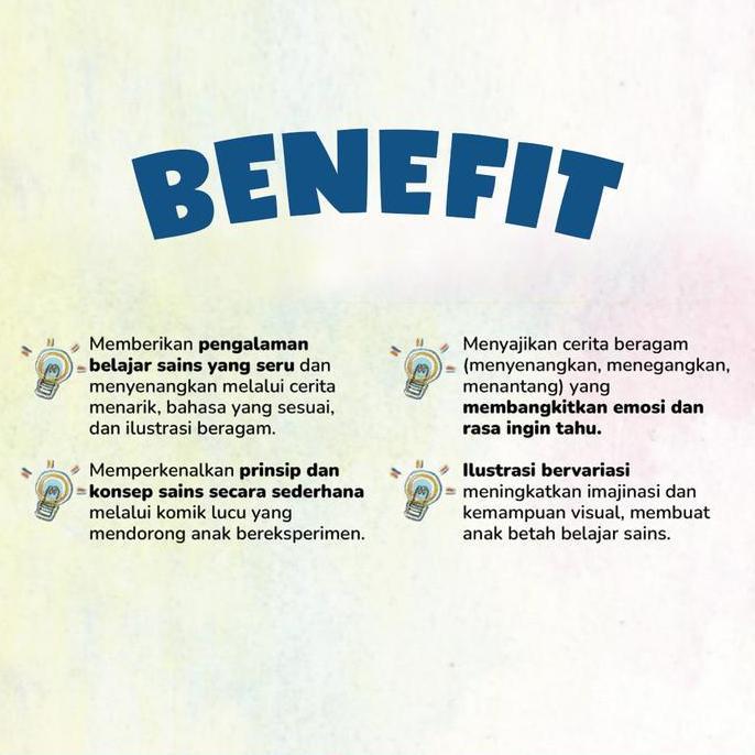 Buku Anak - Confidence In Science Vol.1 Full Set Kualitas Terbaik Harga Termurah