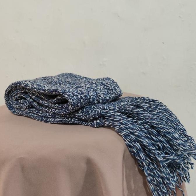 Cute- Syal Rajut Dewasa Scarf Shawl Syal-Polos