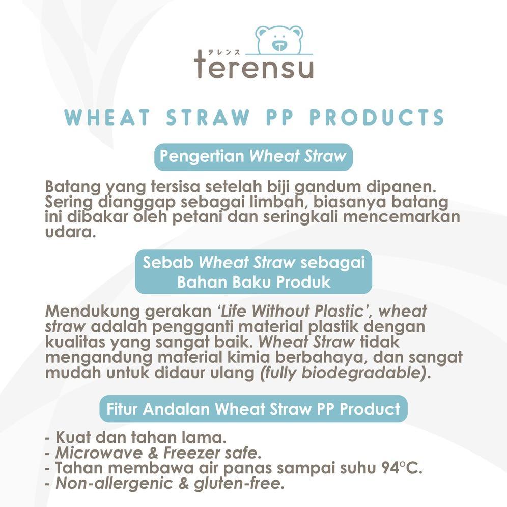 Hot Deals Terensu Piring Makan Anak + Sendok Garpu Sumpit Motif Kepiting Set Perlengkapan Makan