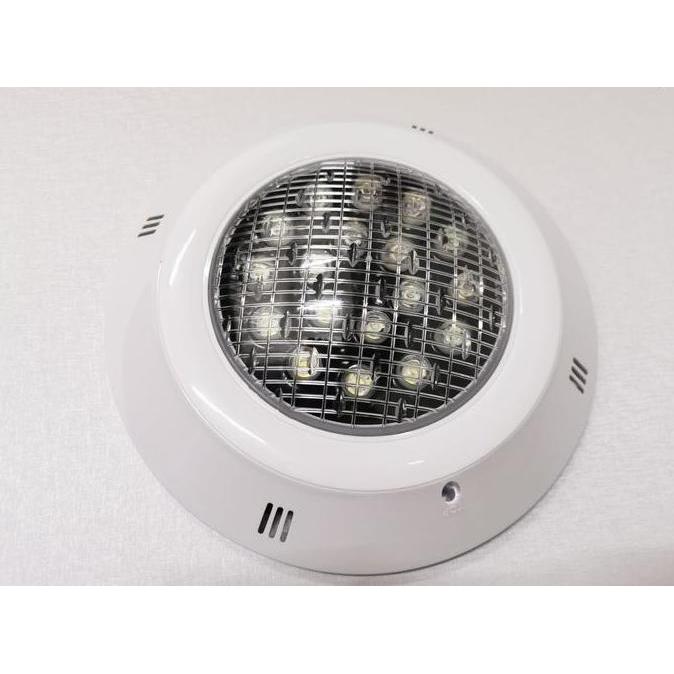 LAMPU KOLAM RENANG LED 18 WATT 18 MATA SWIMMING POOL (PUTIH / WW)