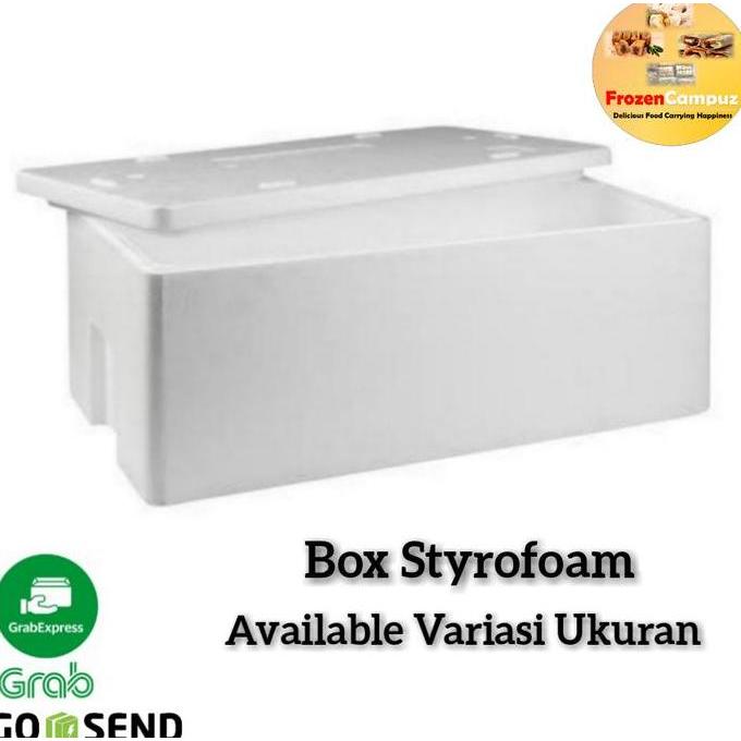 Allthebest- Box Styrofoam Kotak Sterofoam Variasi Ukuran/Styrofoam Box Makanan
