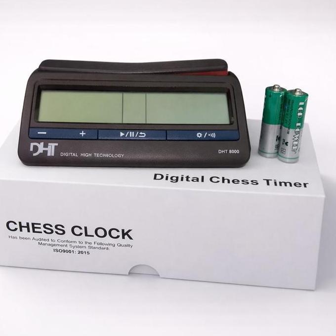 Jam Catur DHT Digital Chess Clock Count Timer DHT8000 DGT