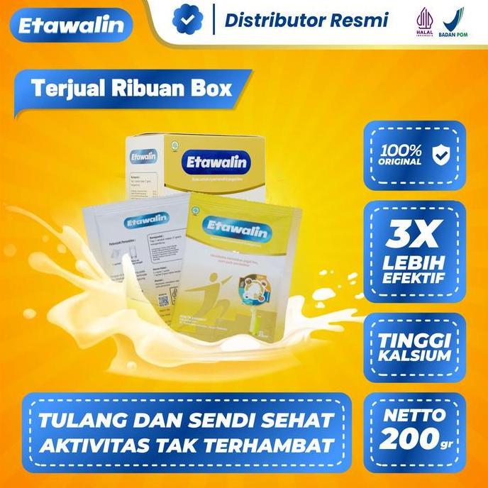 Cod,Bisa- Etawalin Sachet Original Terapi Nyeri Sendi Dan Tulang Kebas Rematik Asam Urat