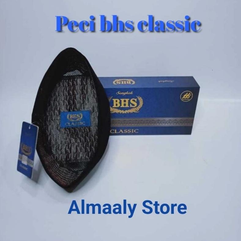 Peci bhs hitam original bhs classic ac