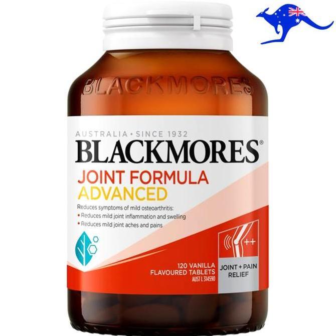 Cod,Bisa- Blackmores Joint Formula Advanced 120 Tablets Ultra Relieve Joint Pain & Inflammation Mult