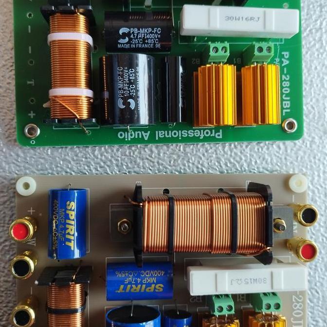 Crossover audio BENNIDA PA-280 JBL+ 2 Way Crossover pasif