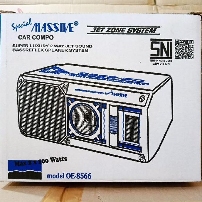Sepasang, 1 set speaker box Massive 8566