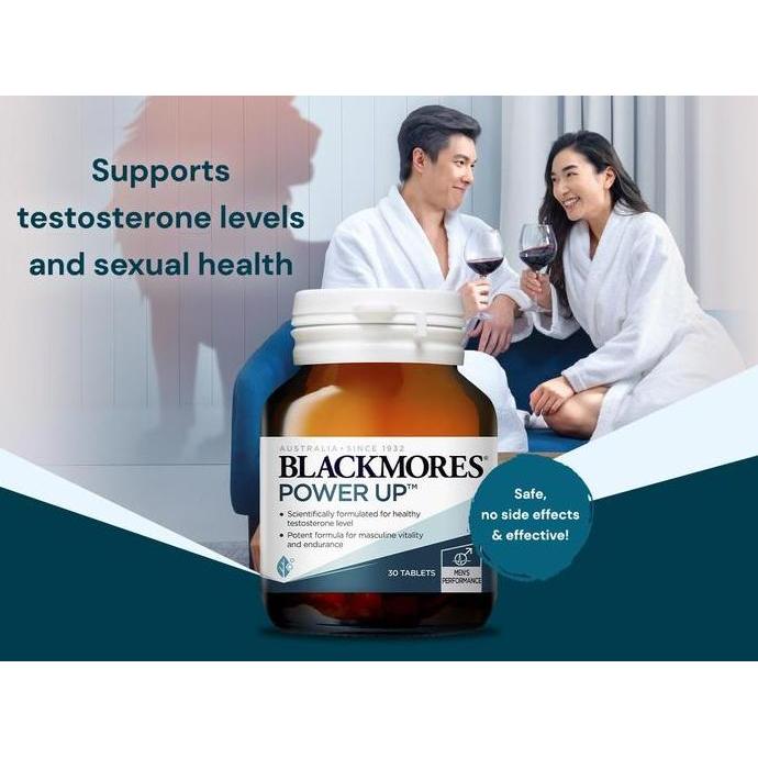 Cod,Bisa- Blackmores Power Up 30 Tabs