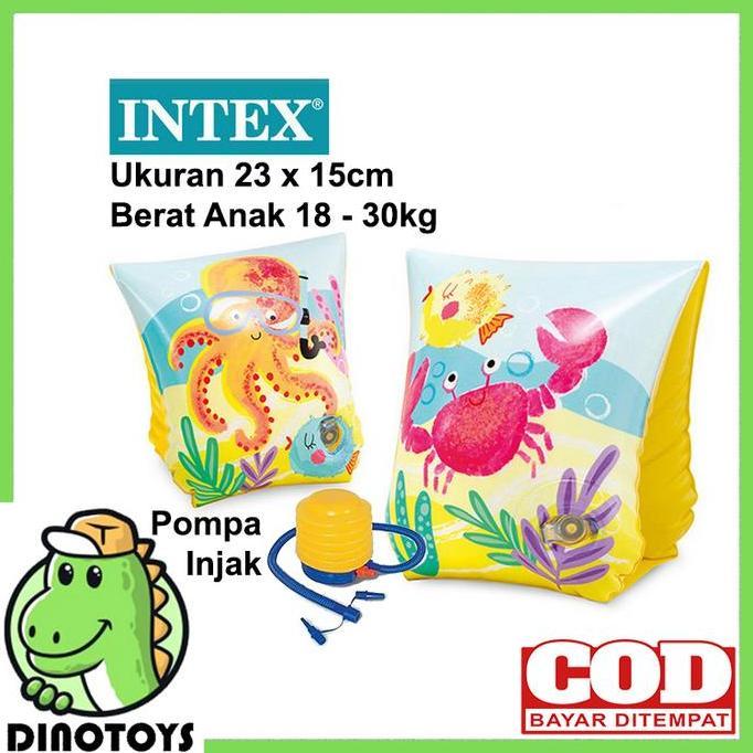 DINOTOYS Pelampung Tangan Ban Intex 58652 pelindung anak berenang